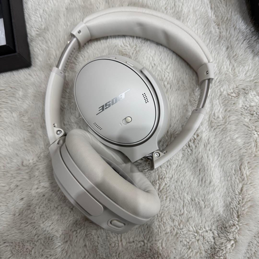 Bose QC-45 ワイヤレスヘッドホン ホワイト