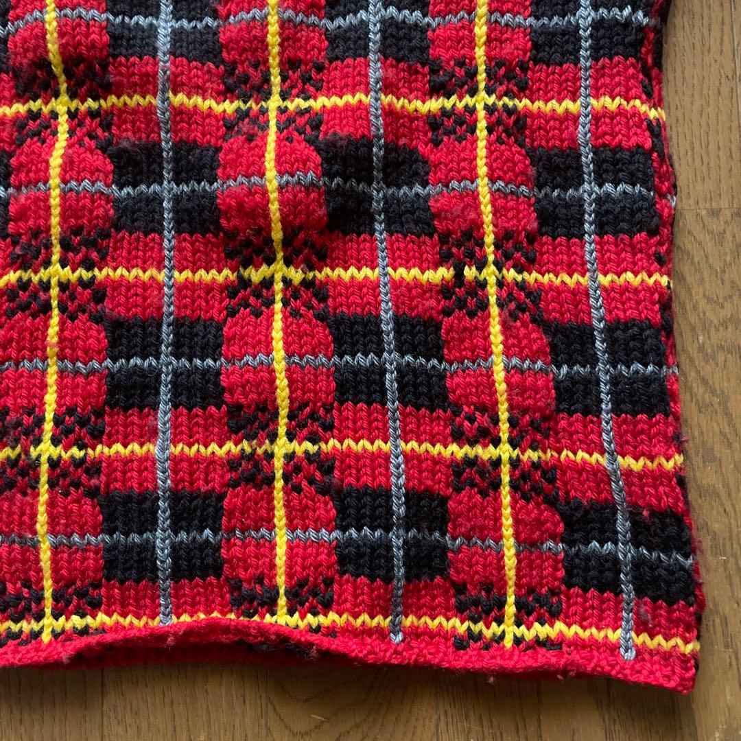 comme des garçons SHIRT Ｖネックデザインニット