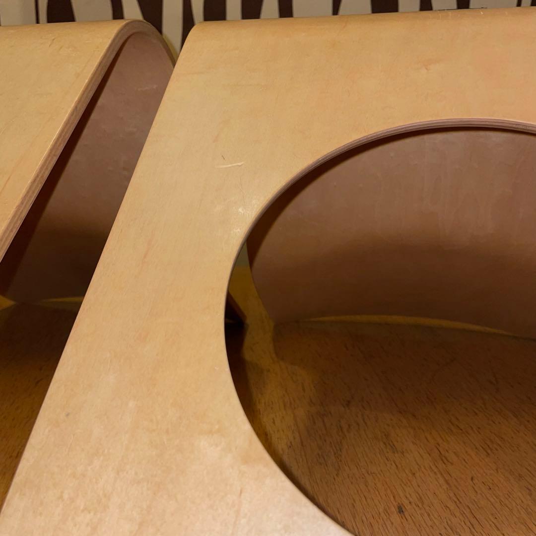 天童木工　座椅子　メープル　2個セット