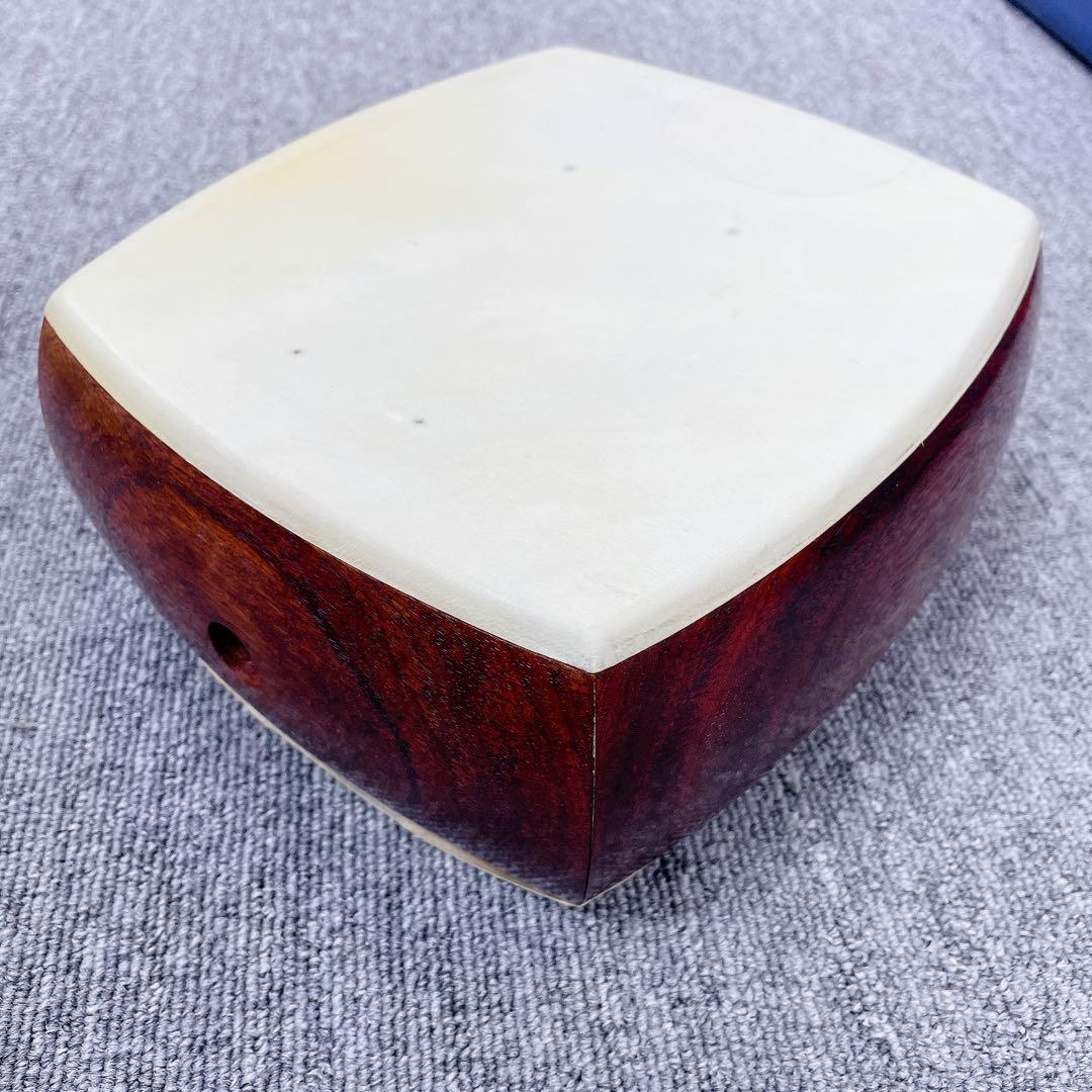 三味線 中棹 一本溝 犬皮 子持ち綾杉胴 紅木 和楽器