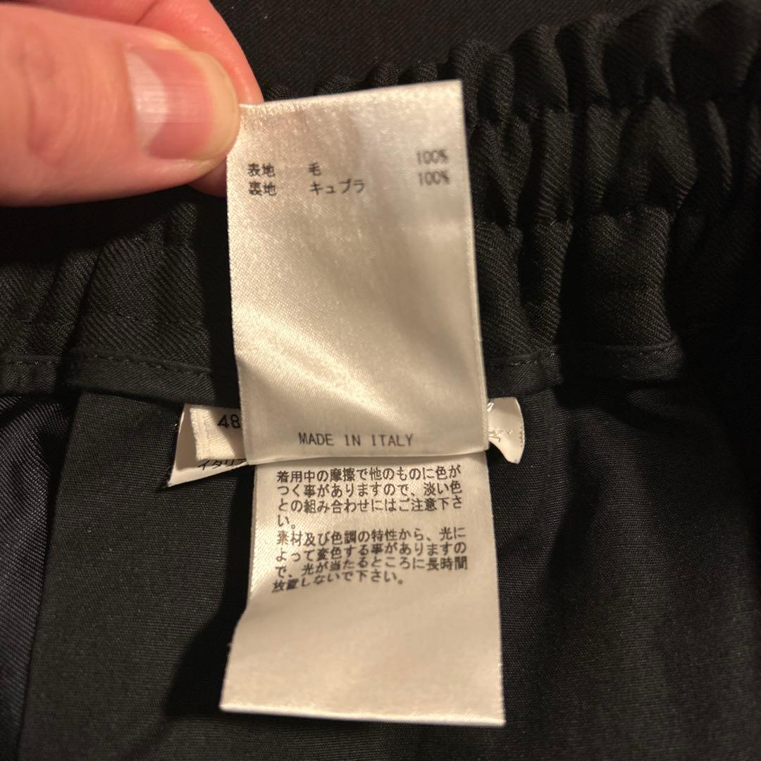 JIL SANDER ジルサンダー ウールギャバジンワイドパンツ