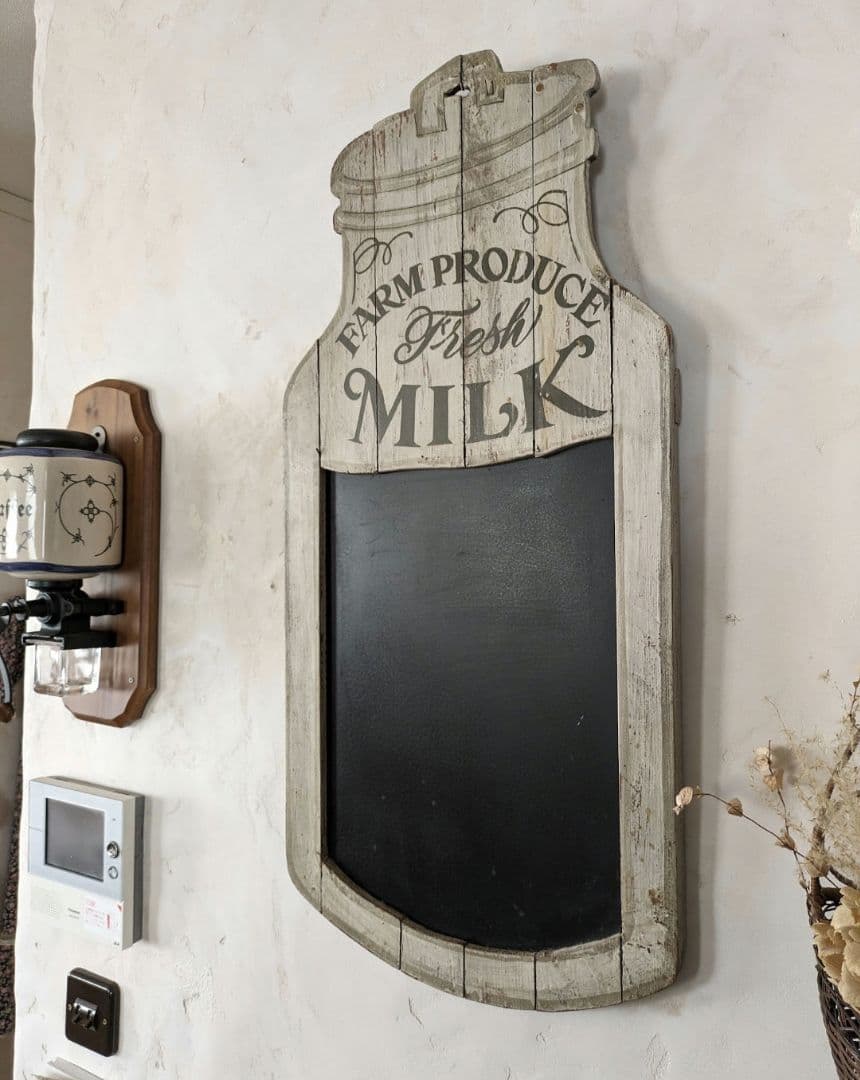 さくぱる　アンティーク ディスプレイボード　黒板