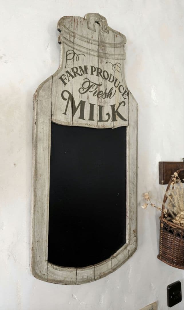 さくぱる　アンティーク ディスプレイボード　黒板