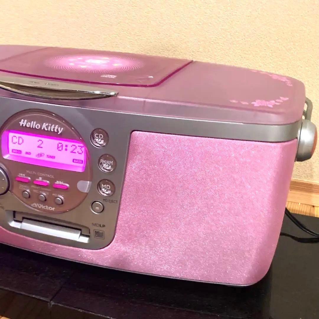 【レア】キティちゃん　Hello Kitty CDコンポ ビクター　サンリオ