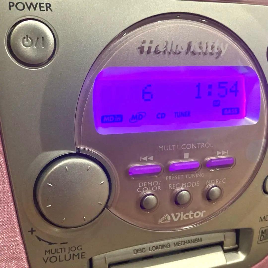 【レア】キティちゃん　Hello Kitty CDコンポ ビクター　サンリオ
