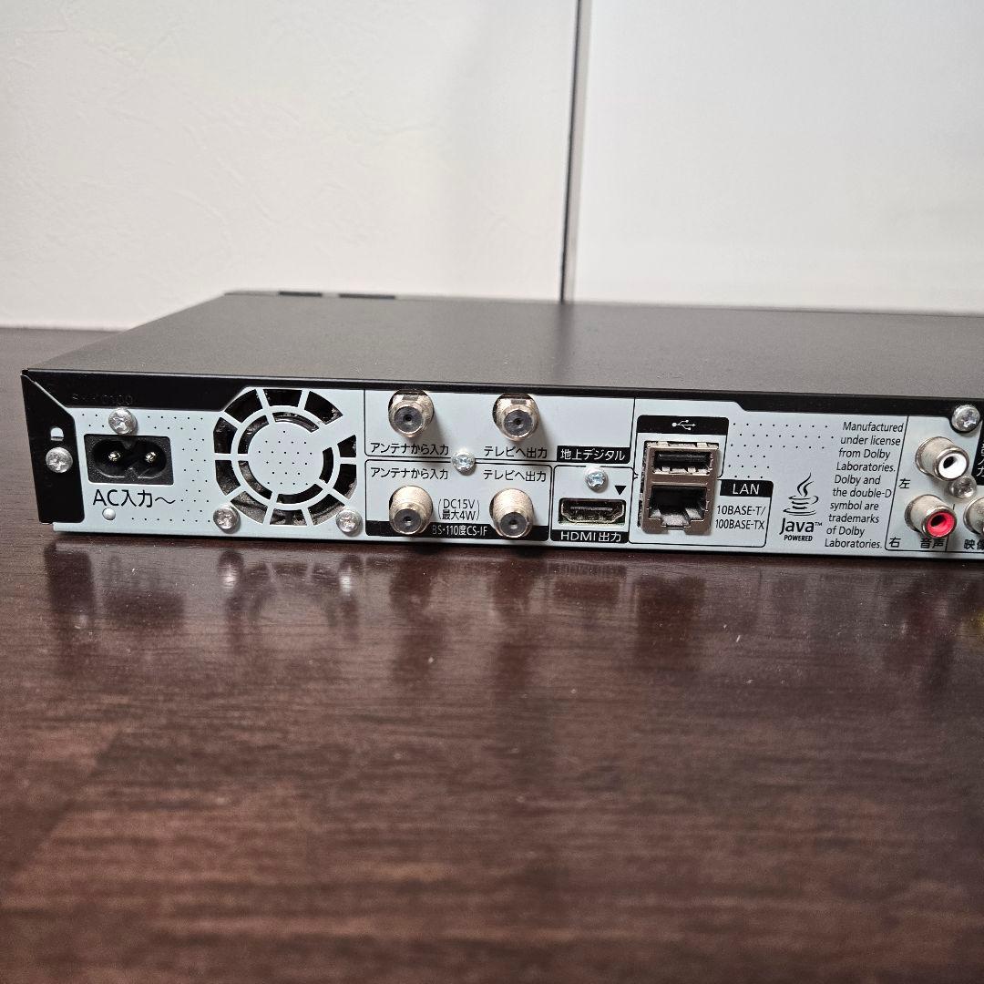 Panasonic DMR-BRW500 ブルーレイレコーダー 必要品フル装備