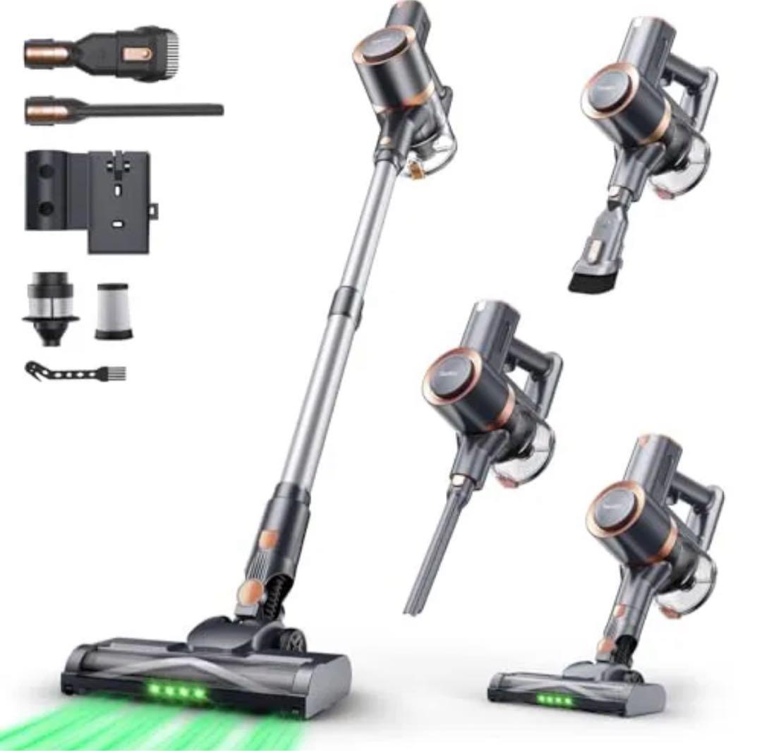 掃除機 コードレス 強力吸引 軽量 自立式 スティッククリーナー 大掃除 掃除