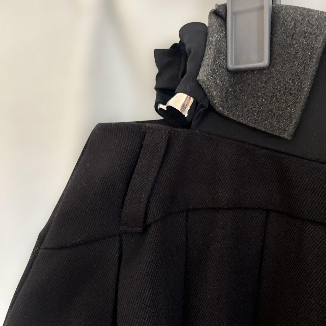 スカート THEREDTHREAD S ring pleats skirt full