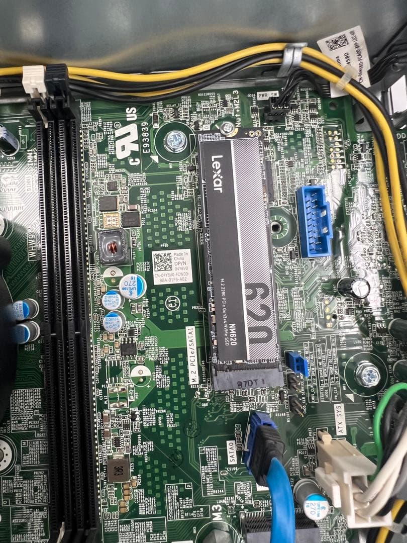 8世代i5 8GB 新品M.2SSD256GB+1TBHDD office デル