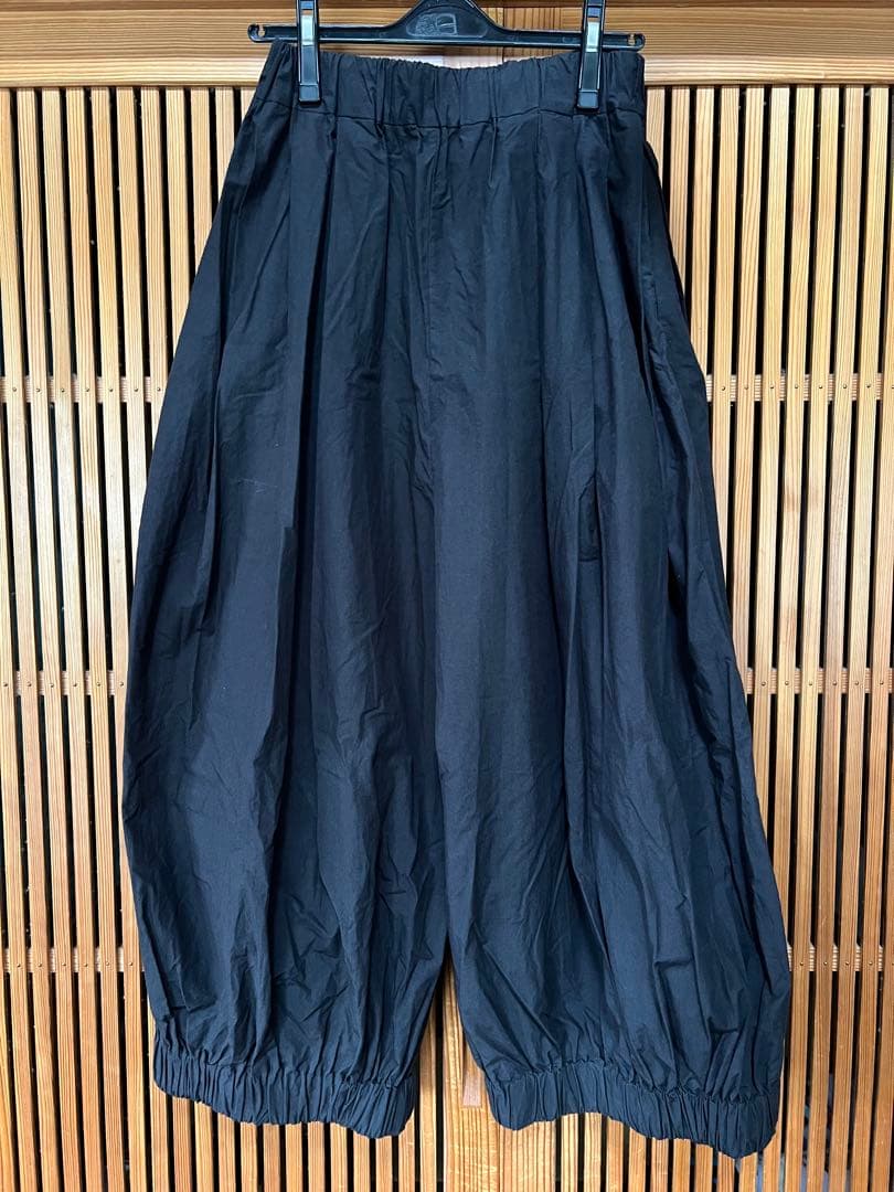 nunno ズッキ二パンツ　黒　綿100%