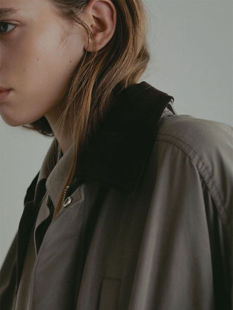 ETRE TOKYO エトレトウキョウ コンビネックワークブルゾン カーキ M