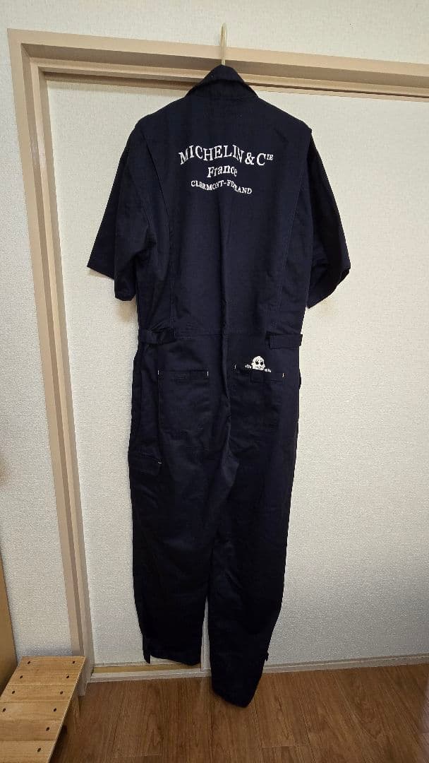 akihiro.☆ミシュラン　オーバーオール　半袖つなぎ　LL