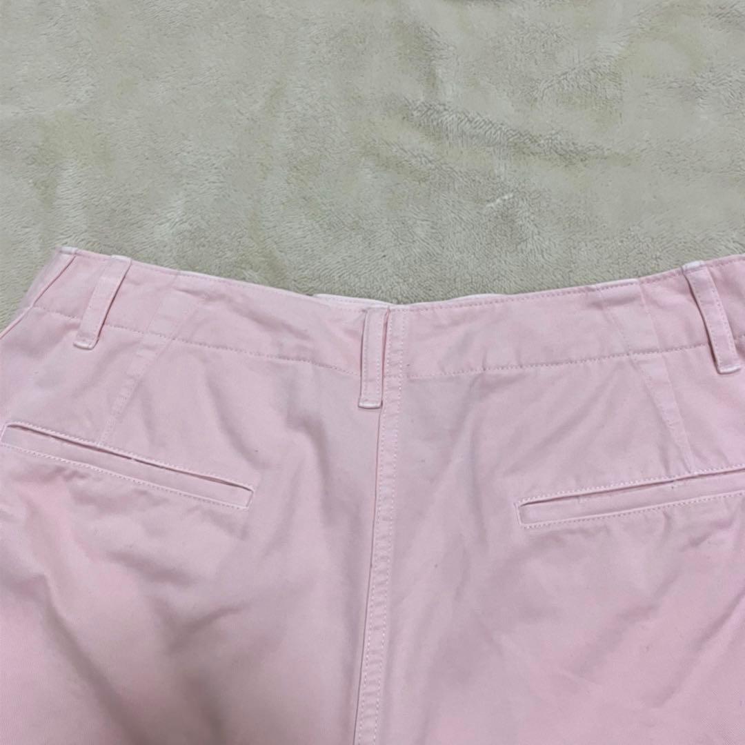 完売品 スピックアンドスパン ピンク チノパン2024モデル Higuchi×S