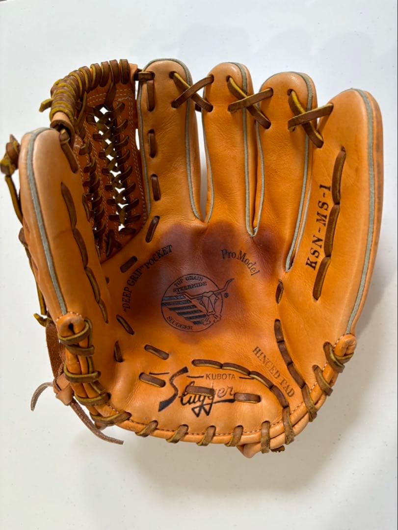 KUBOTA SLUGGER野球 軟式　グローブ　右投げ用