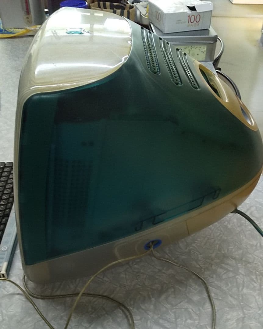 Apple iMac G3 ブルー 実動品