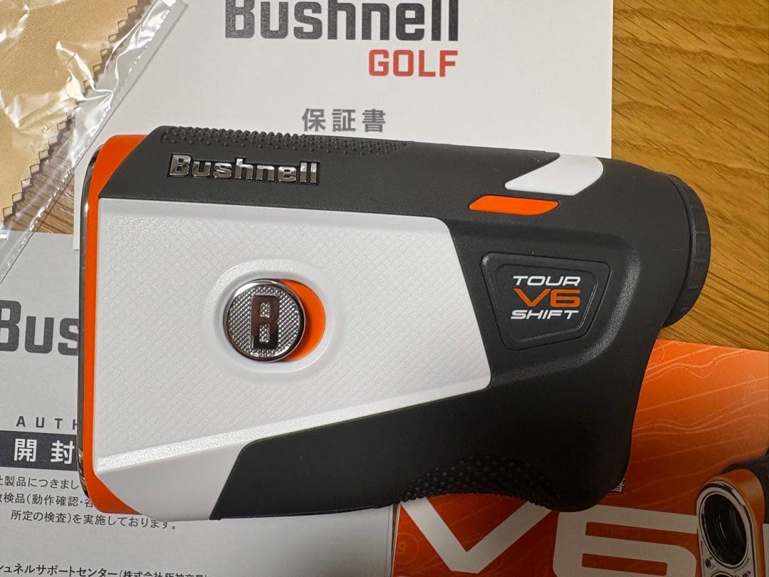 Bushnell ピンシーカー ツアーV6シフト ホワイト（日本正規品）