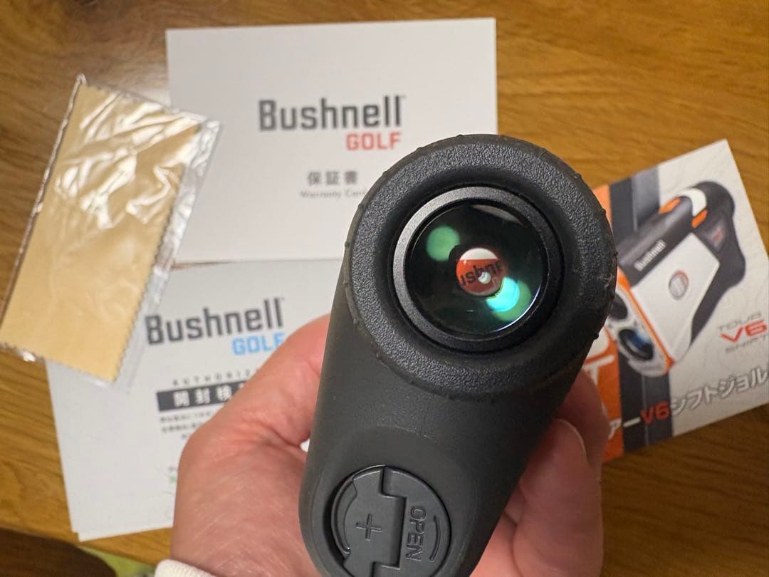 Bushnell ピンシーカー ツアーV6シフト ホワイト（日本正規品）