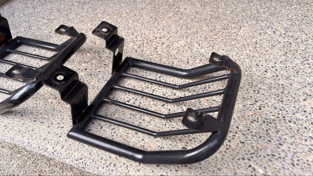 KADDIS テールランプガード デリカD:5 前期用｜左右セット｜スチール製