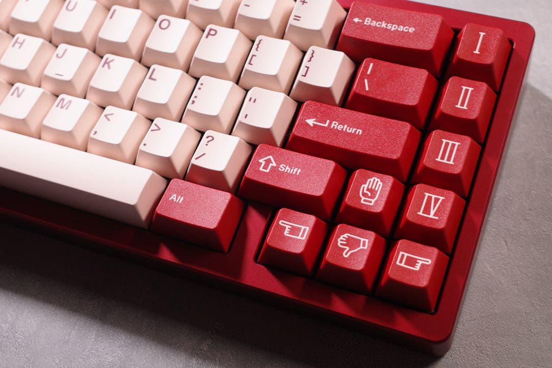 Kalam Kohaku R2 Red　自作キーボード