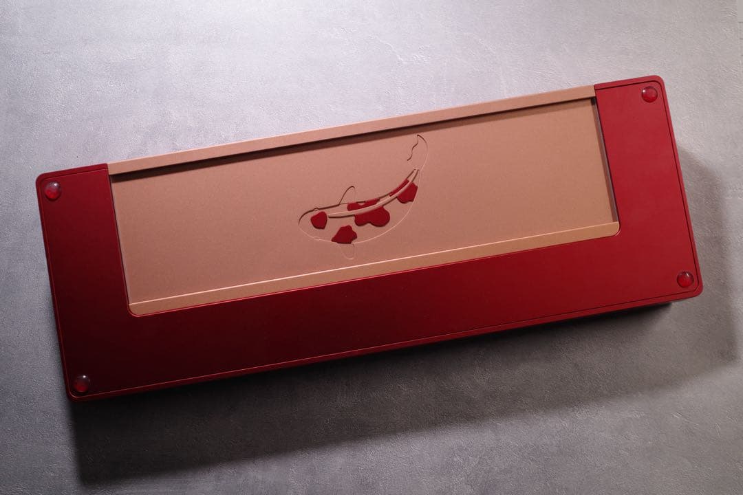 Kalam Kohaku R2 Red　自作キーボード