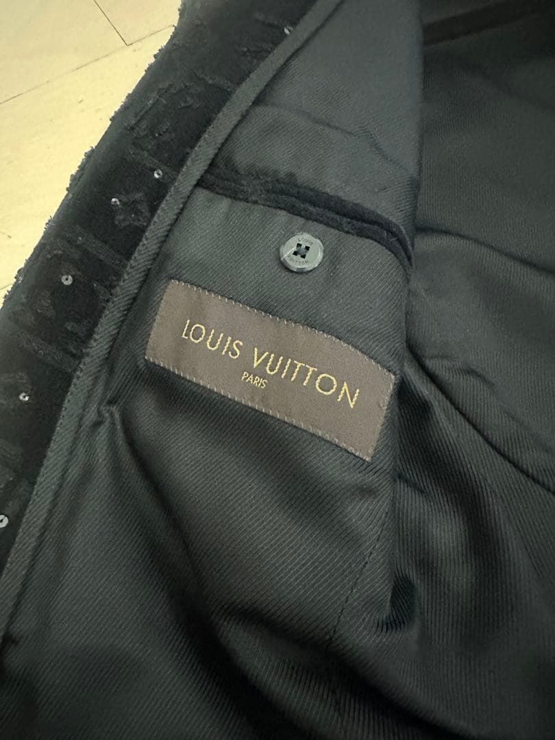 Louis Vuitton ブラック テーラードジャケット