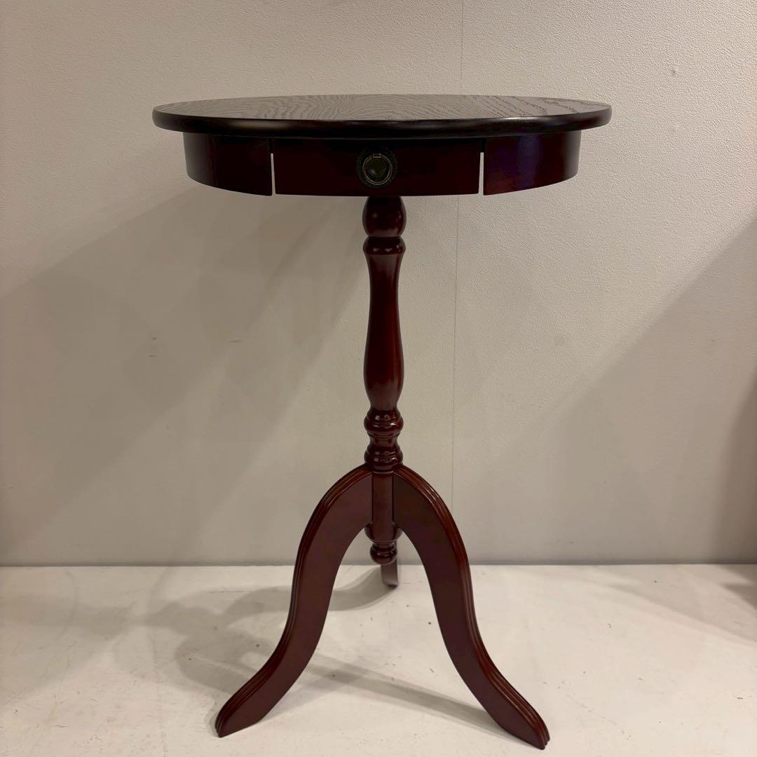 マホガニー 3脚 ティーテーブル　テーブル サイドテーブル カフェテーブル