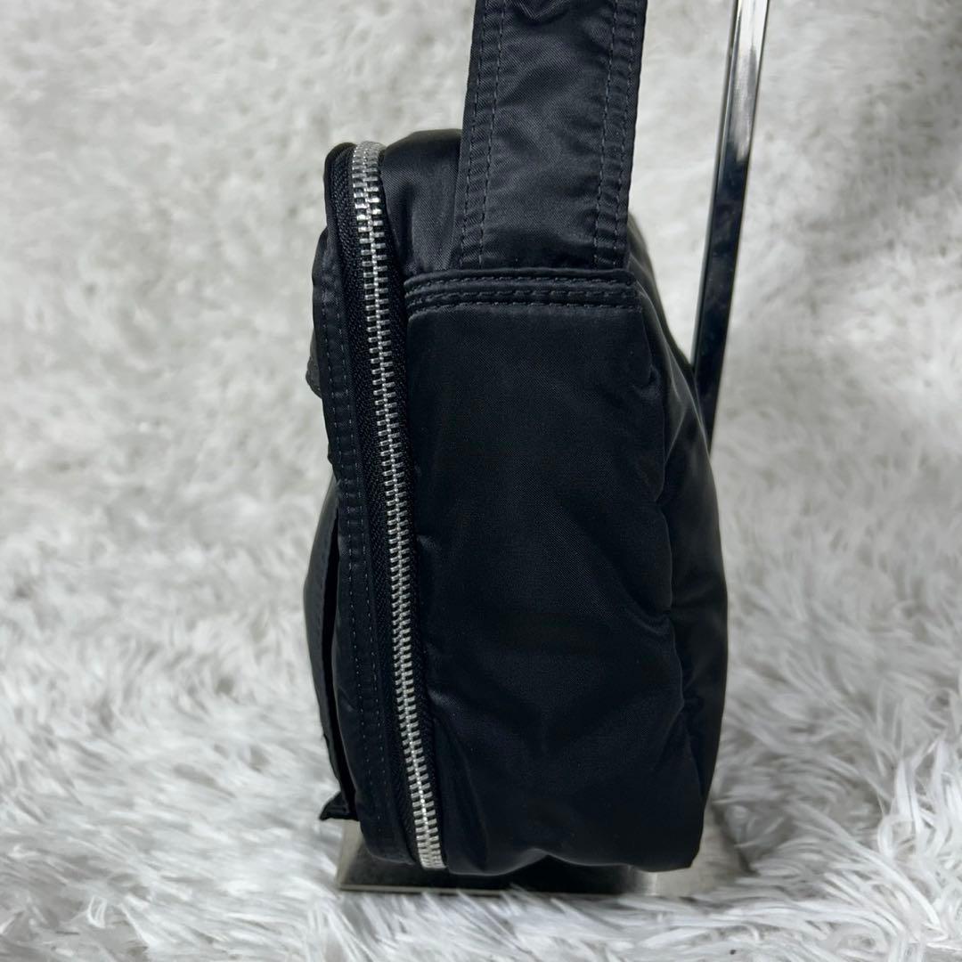 希少・未使用級✨ポーター タンカー 2層式 ショルダーバッグ 廃盤 L 黒