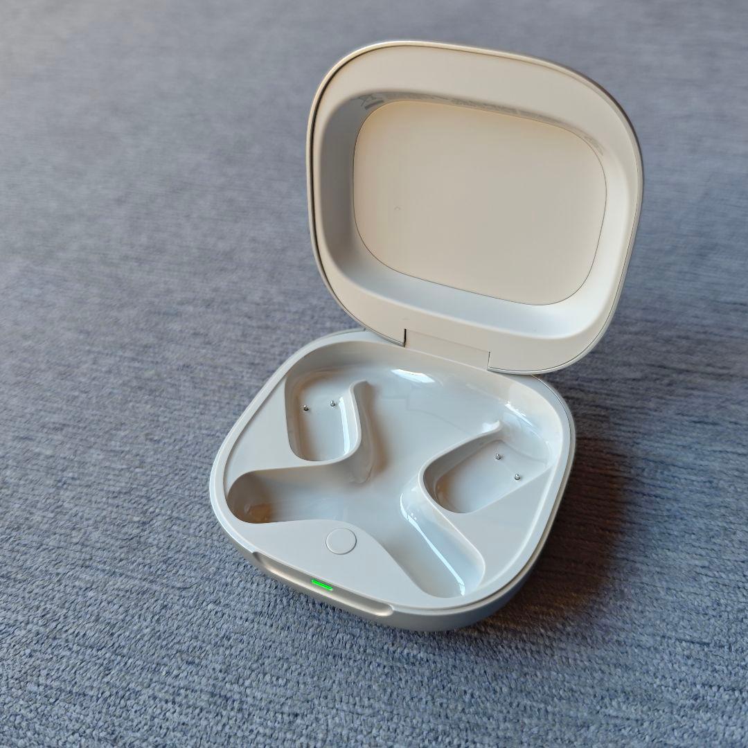 【最終値下げ】Shokz OpenFit 2+ 充電ケース グレー シルバー