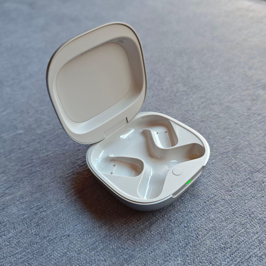 【最終値下げ】Shokz OpenFit 2+ 充電ケース グレー シルバー