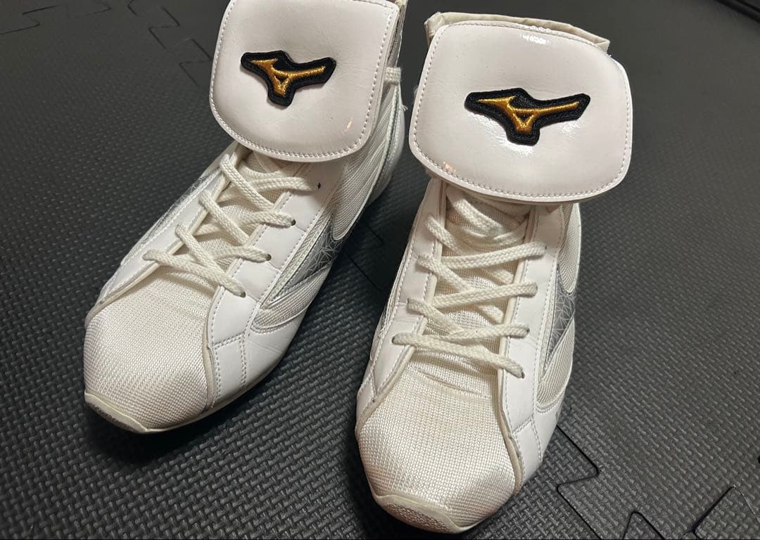 Mizuno ボクシングシューズ ホワイト 最新モデル
