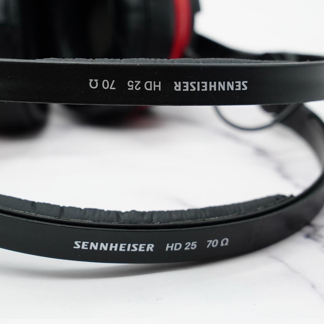 ★Sennheiser ゼンハイザー HD 25 イヤーパッド交換済 美品