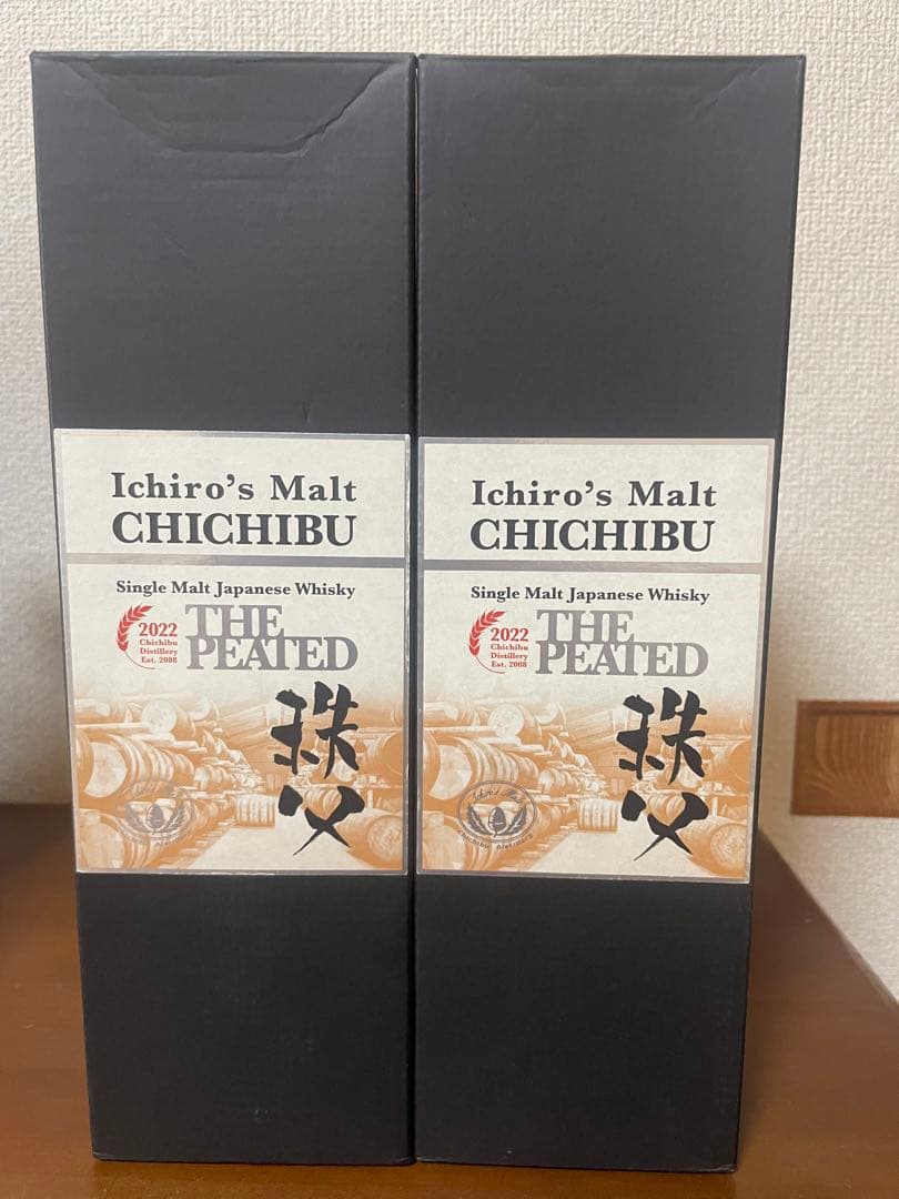 イチローズモルト秩父ザ、ピーテッド2022 シングルモルト　2本セット