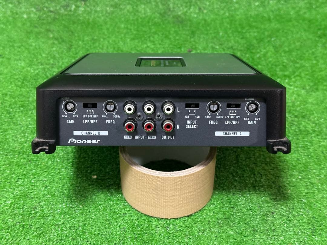 パイオニア カロッツェリア GM-D6400 4チャンネルアンプ。動作確認済み。