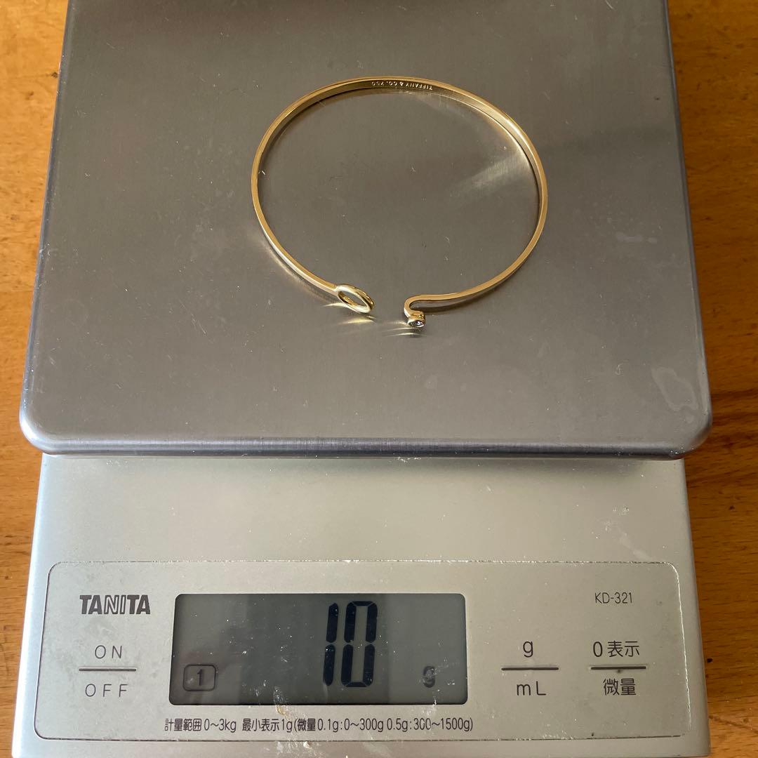 ふがし様　ティファニー　フックアンドアイ　バングル　18k