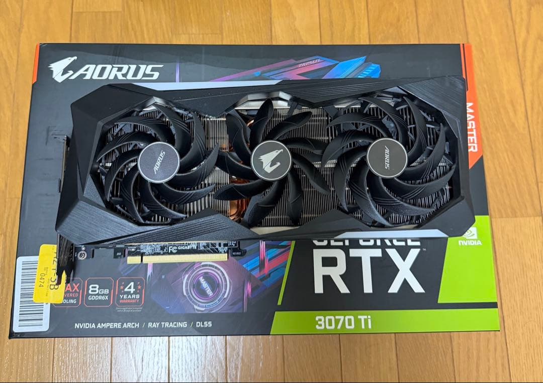グラフィックボード・グラボ・ビデオカード AORUS GeForce RTX 3070 Ti 8GB