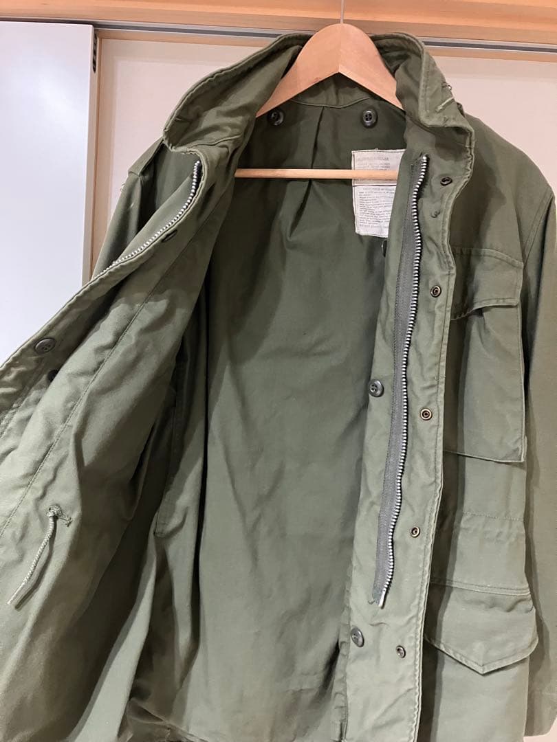 M-65フィールドジャケット 2nd アルミジッパー XS-R