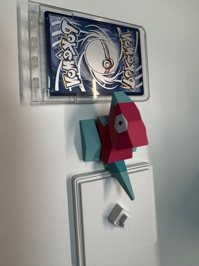 【日本未発売】ポリゴン カード立体 フィギュア 絵夢点睛 收集啦151 旅