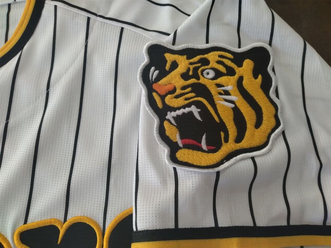 ☆プロフ内ユニホーム販売中☆ 阪神タイガースユニホーム 湯浅克己サイン付き