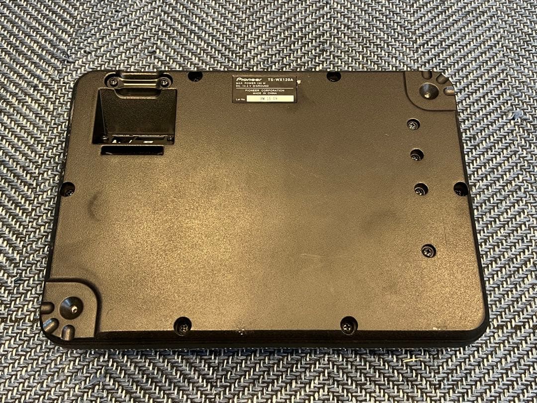 カロッツェリア TS-WX120A アンプ内蔵サブウーファー