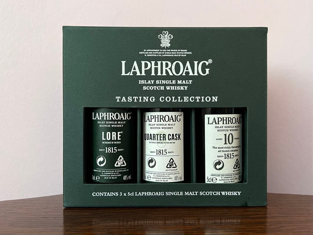 サントリー♡LAPHROAIGラフロイグテイスティングコレクション3本セット