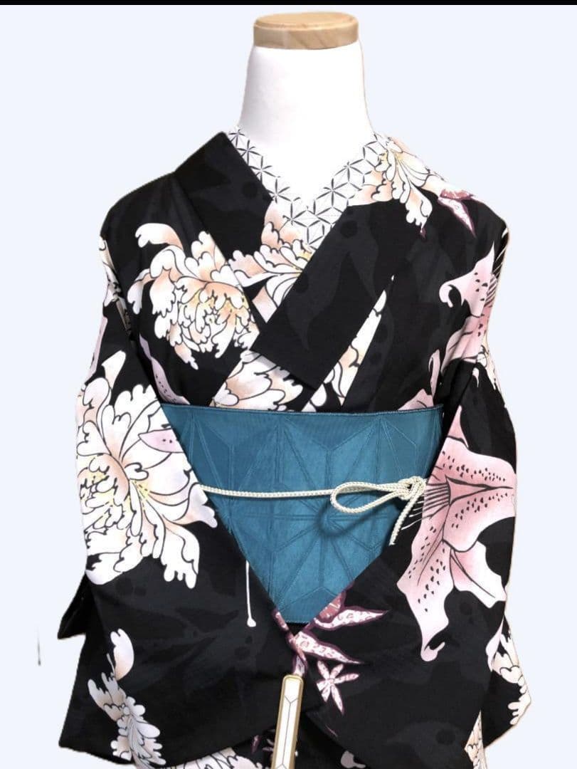 撫松庵　浴衣 セオアルファ 試着のみ　裄丈６８　身丈１６７