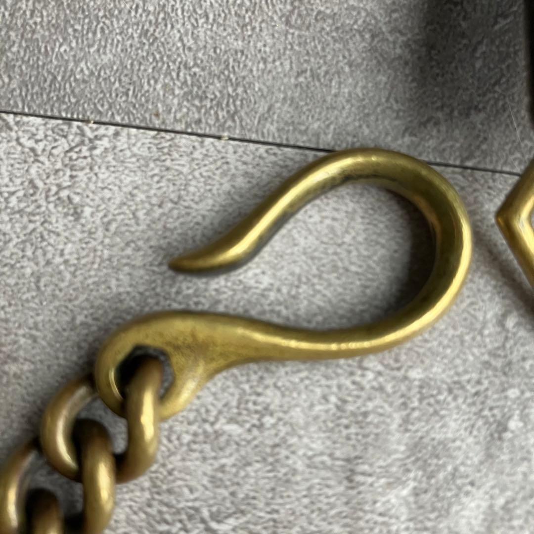 廃盤WEIRDO jewelry FRANKEN　WALLETCHAIN ブラス