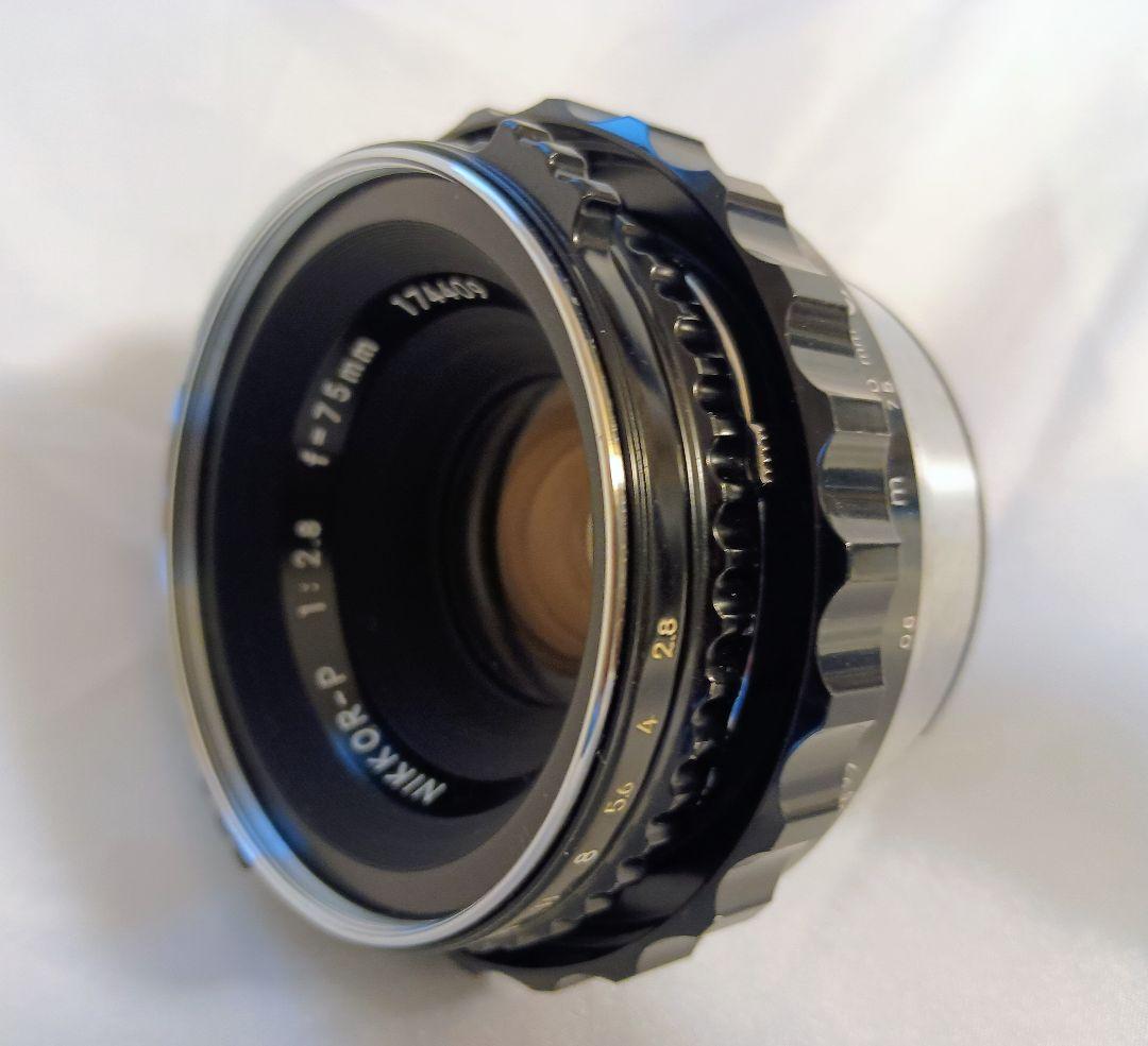 超美品　ZENZA BRONICA 用レンズ 75mm 2.8 Nikon製