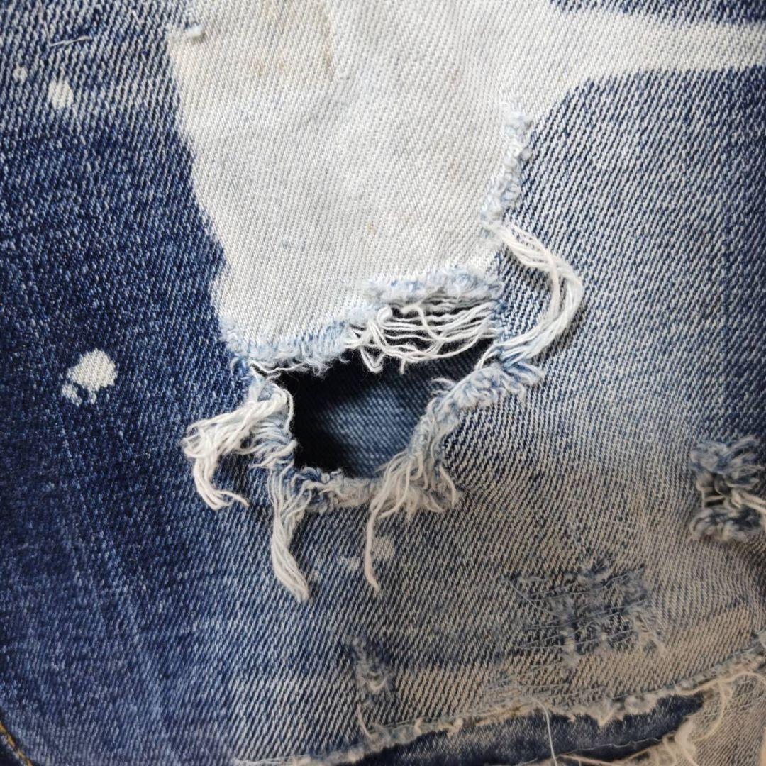 DSQUARED2 ディースクエアード　ダメージ加工デニム　44サイズ