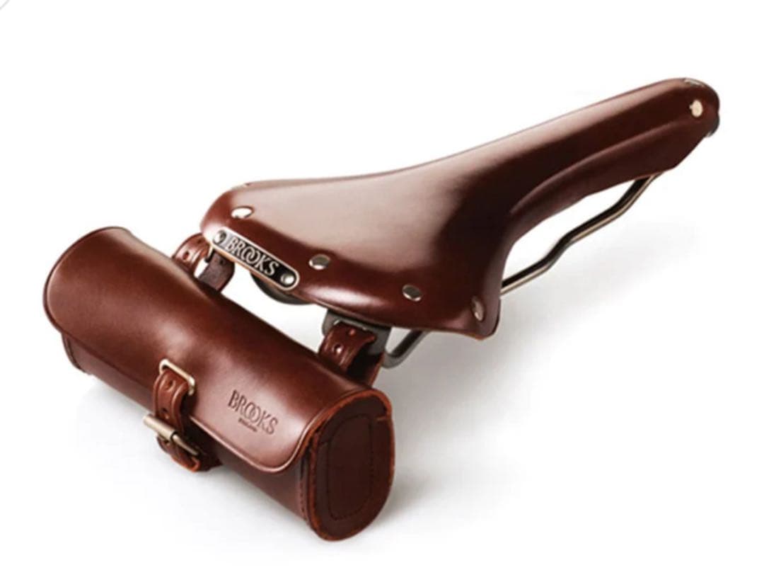 BROOKS GANNA サドルバッグセット　ツールバッグ　クロモリ