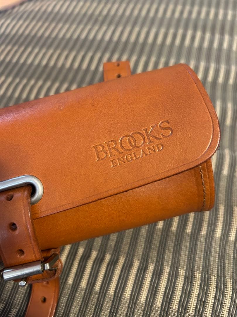 BROOKS GANNA サドルバッグセット　ツールバッグ　クロモリ