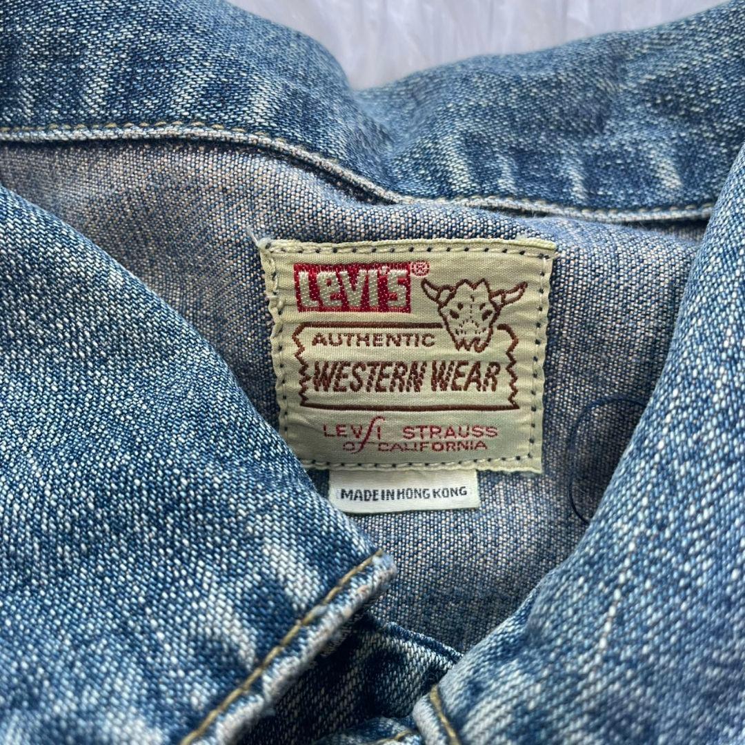 【レア】Levi's ショートホーン デニムジャケット　Lサイズ