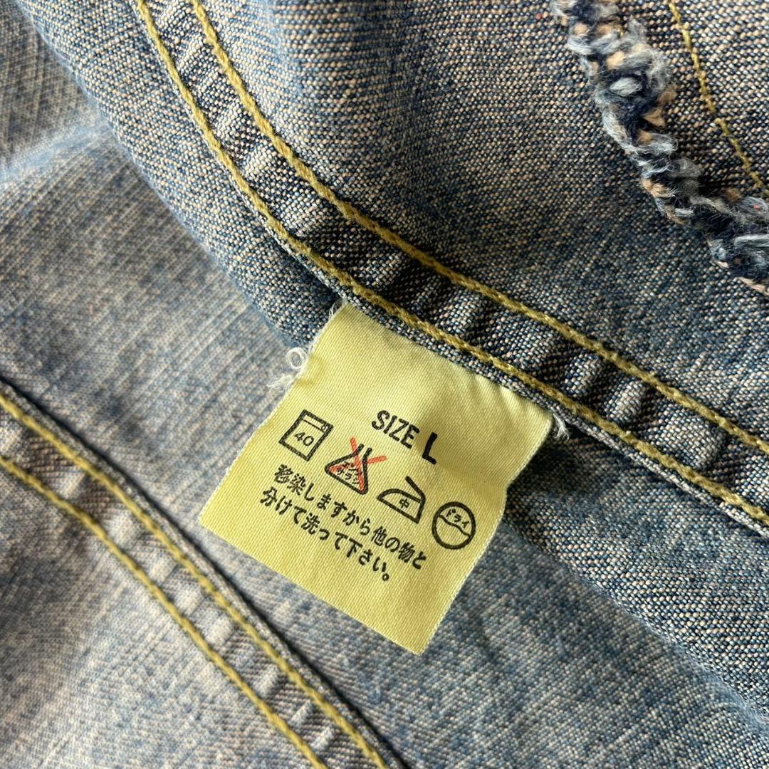【レア】Levi's ショートホーン デニムジャケット　Lサイズ