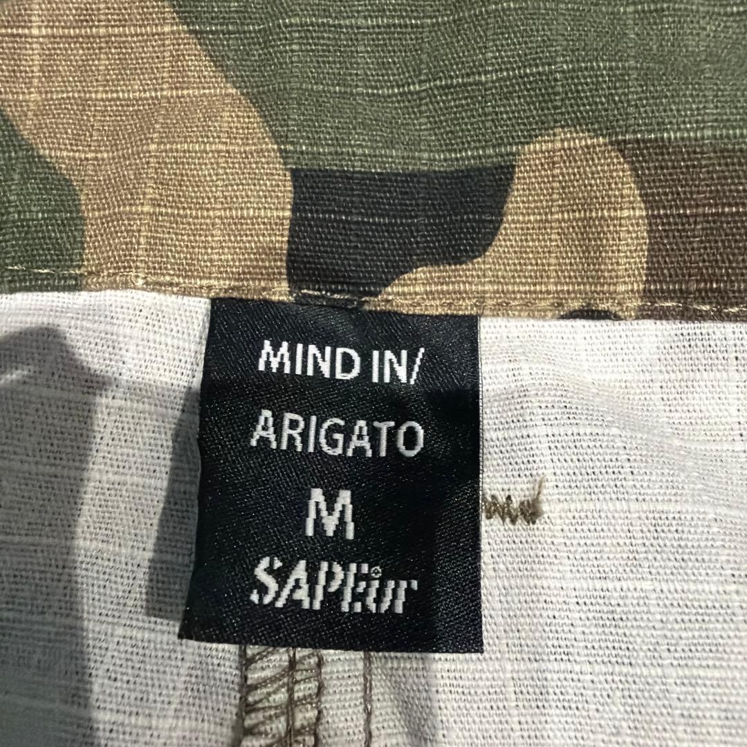 SAPEUR 迷彩 カーゴパンツ