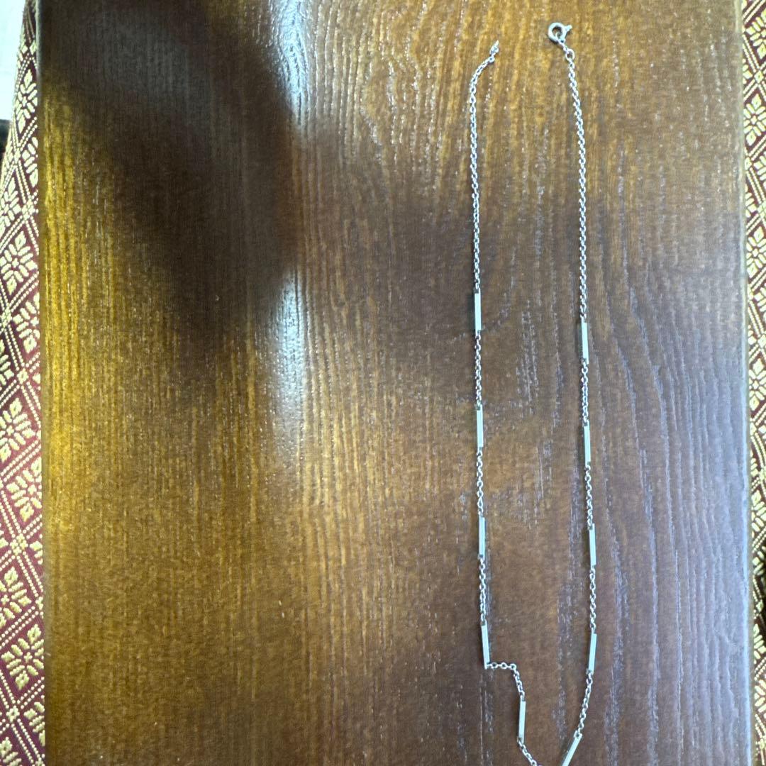 PM印字ーチェーンネックレス（折れました）